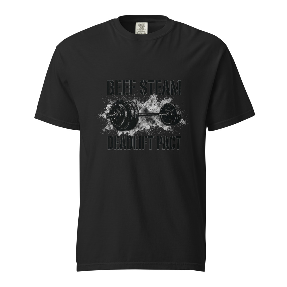 Beef Steam Deadlift Pact Heavyweight Tee