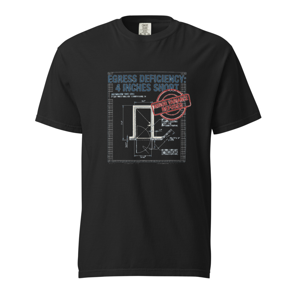 Egress Deficiency Blueprint Tee
