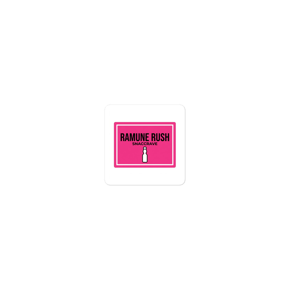 SnaccRave — Ramune Rush Die-Cut Sticker