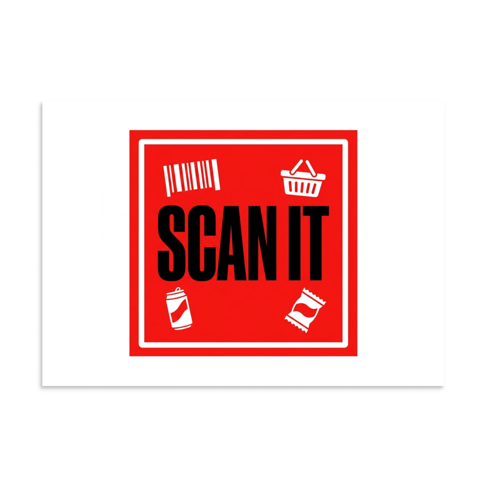 SnaccRave — SCAN IT Bodega Poster