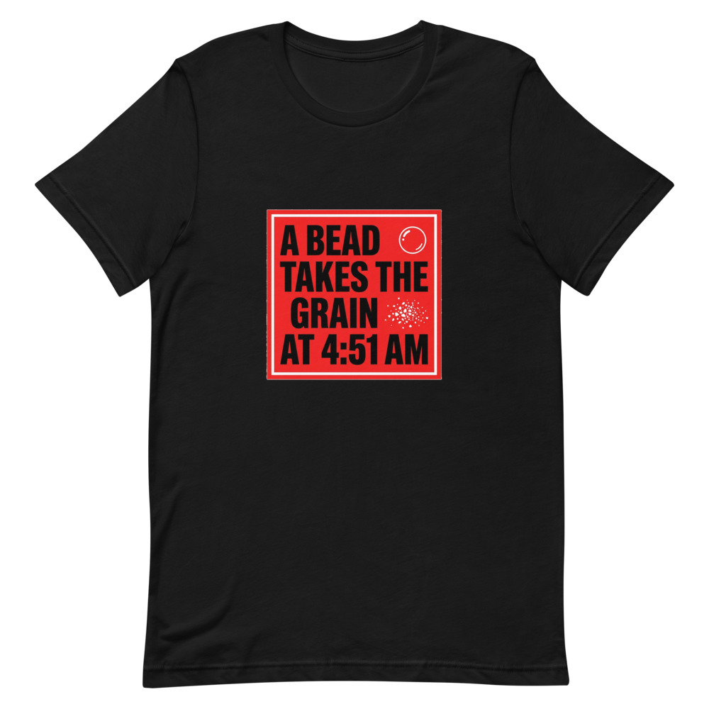 Crust Prolific "A Bead Takes the Grain" Tee